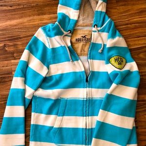 Hollister full zip hoodie